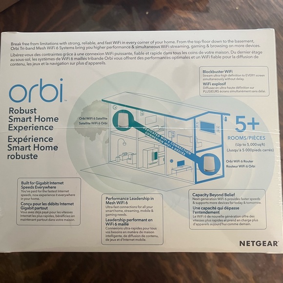 Netgear Orbi Mesh Router BRAND NEW SEALED - Picture 3 of 5